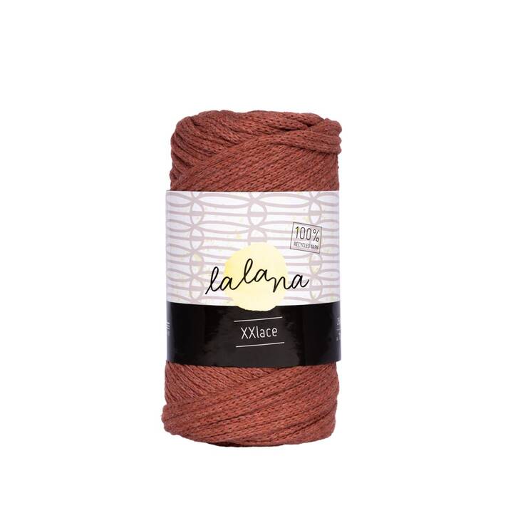 LALANA Wolle (200 g, Braun, Rostbraun)