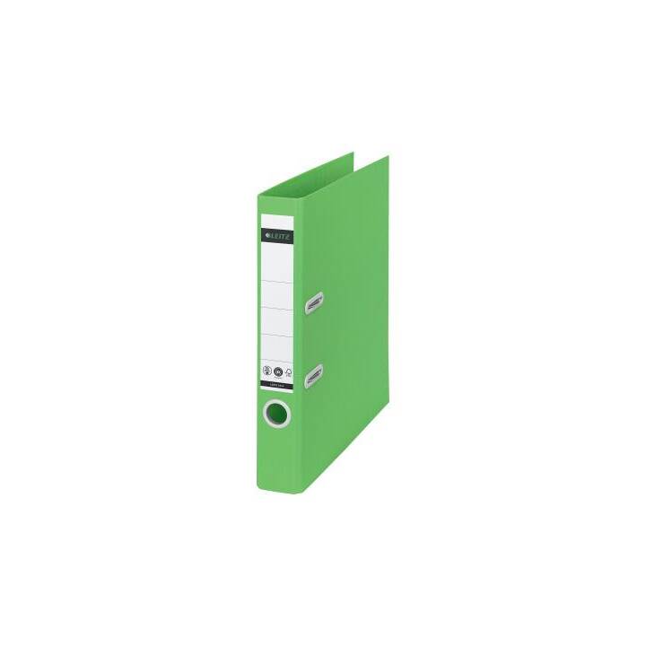 LEITZ Classeur Recycle (A4, 5 cm, Vert)