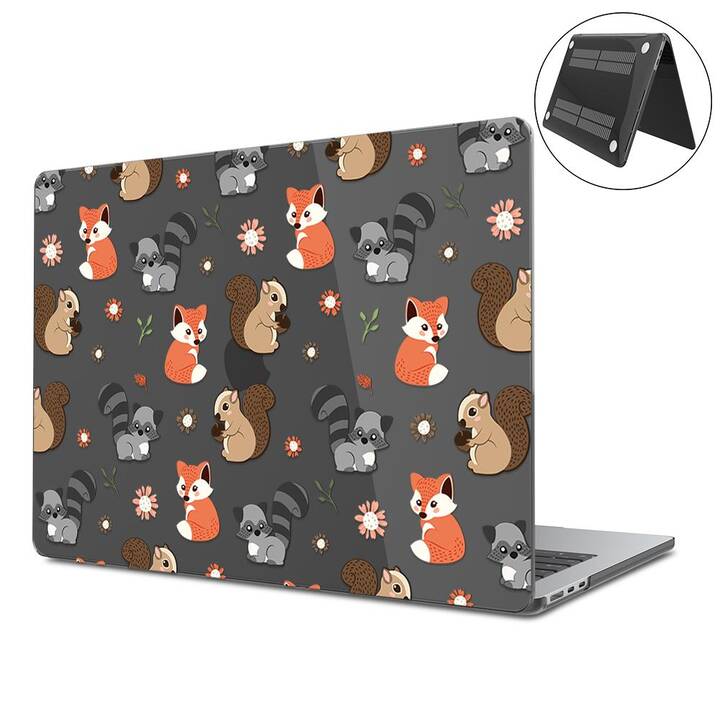 EG Hardcase (Macbook Air 15" M3 2024, Scoiattolo, Transparente)