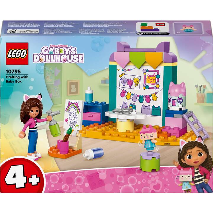 LEGO Gabby's Dollhouse Bricolage avec Bébé Boîte (10795)