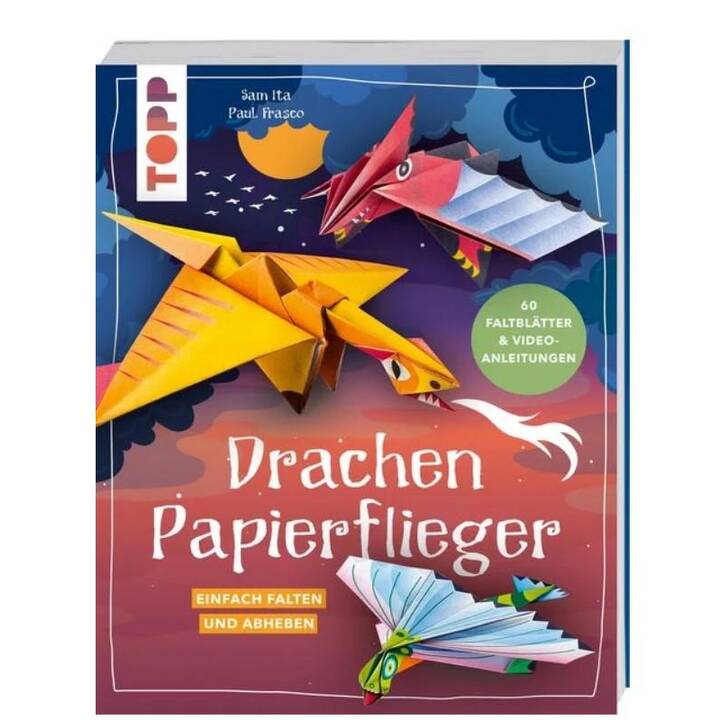 Drachen-Papierflieger