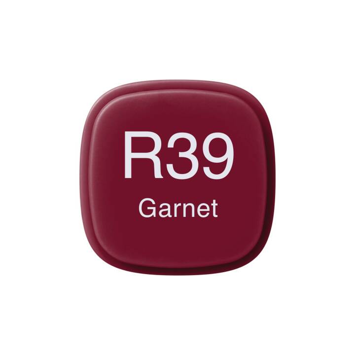 COPIC Marqueur de graphique Classic R39 Garnet (cramoisi/cramoisie, 1 pièce)