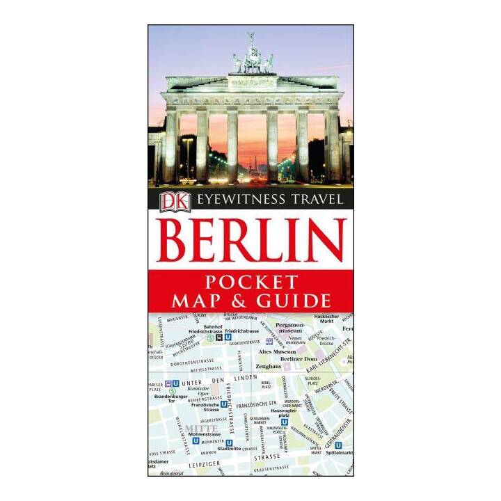 DK Eyewitness Berlin Pocket Map and Guide - Interdiscount