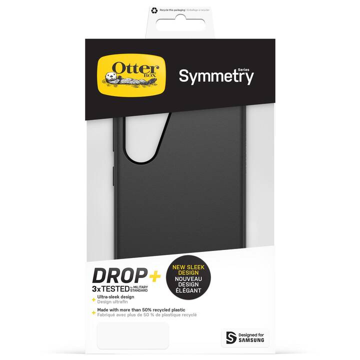 OTTERBOX Backcover Symmetry (Galaxy S23, Schwarz)