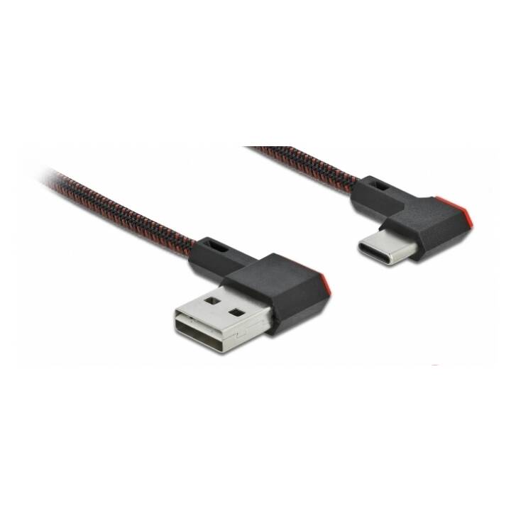 DELOCK Easy USB-Kabel (USB 2.0 Typ-A, USB-C, 2 m)