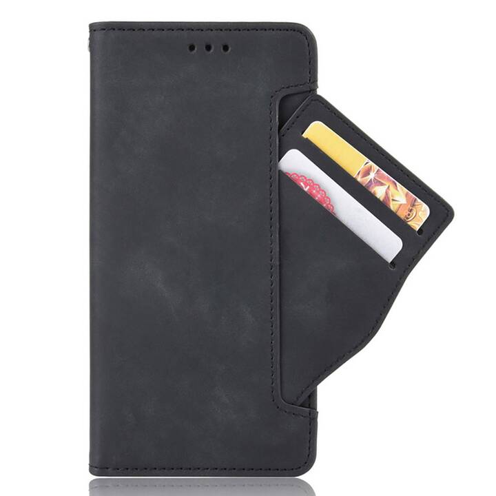 EG Mornrise custodia a portafoglio per Xiaomi Redmi Note 9T 6.53" (2021) - nera
