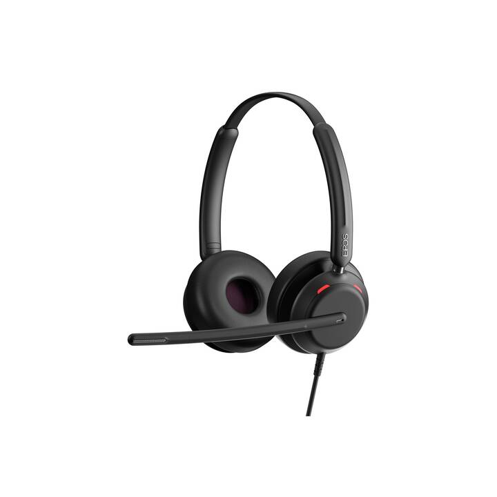 EPOS Office Headset IMPACT 760 (On-Ear, Kabel, Schwarz)