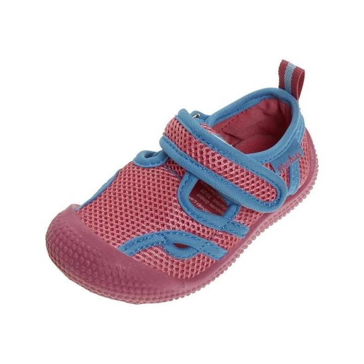 PLAYSHOES Chaussures pour enfant (18-19, Pink, Turquoise)