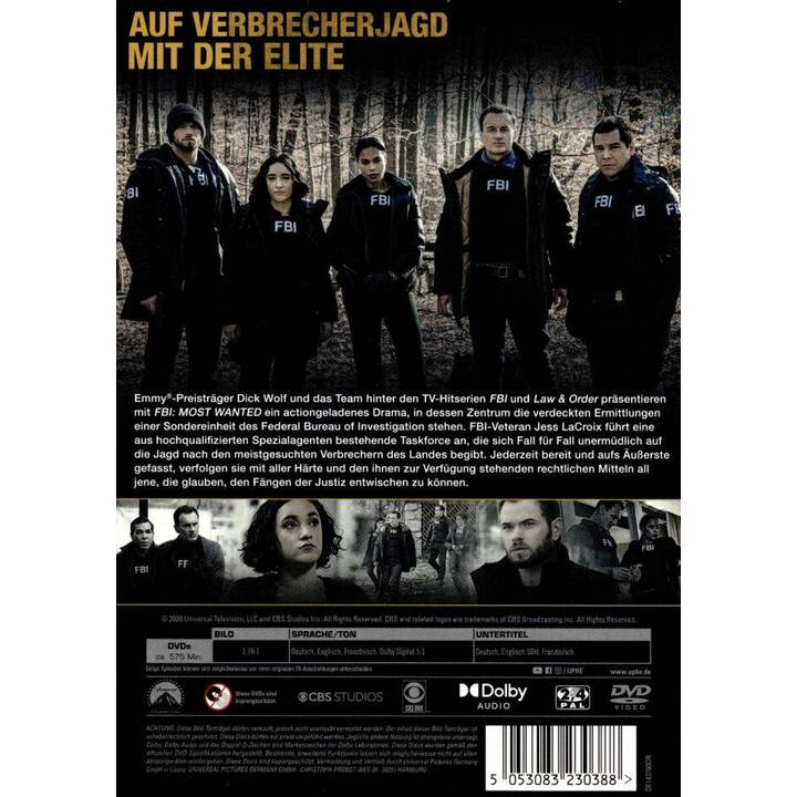 FBI: Most Wanted Saison 1 (DE, EN, FR)