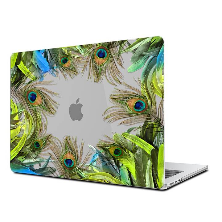 EG Coque rigide (MacBook Air 13" M2 2022, Plume, Vert)