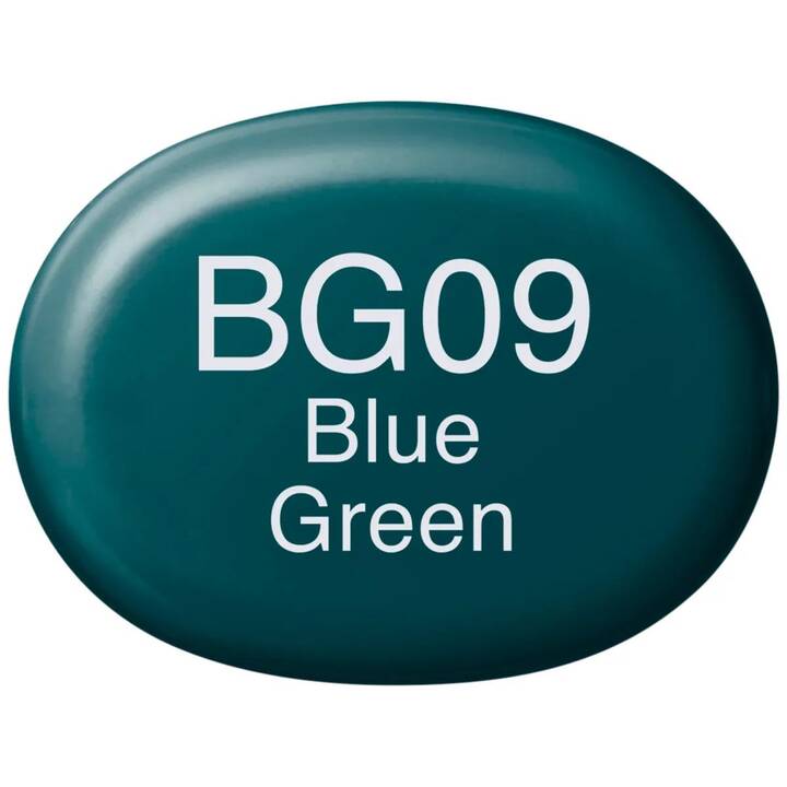 COPIC Marcatori di grafico Sketch BG09 Blue Green (Verde, 1 pezzo)