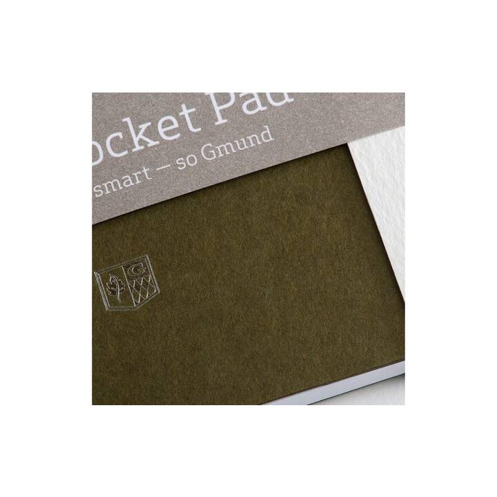 GMUND Carnets  Pocket Pad (6.7 cm x 13.8 cm, En blanc)