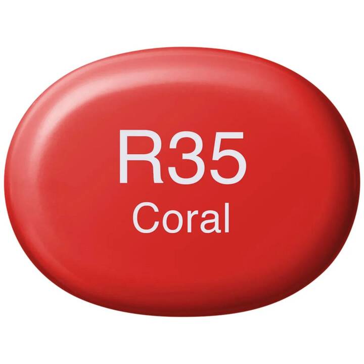 COPIC Marqueur de graphique Sketch R35 Coral (Rouge, 1 pièce)