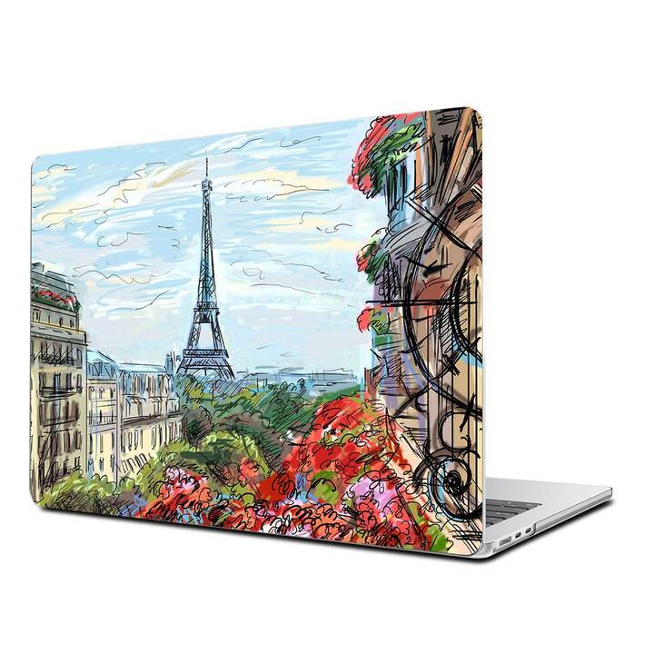 EG Hardcase (MacBook Air 13" M2 2022, Città, Multicolore)