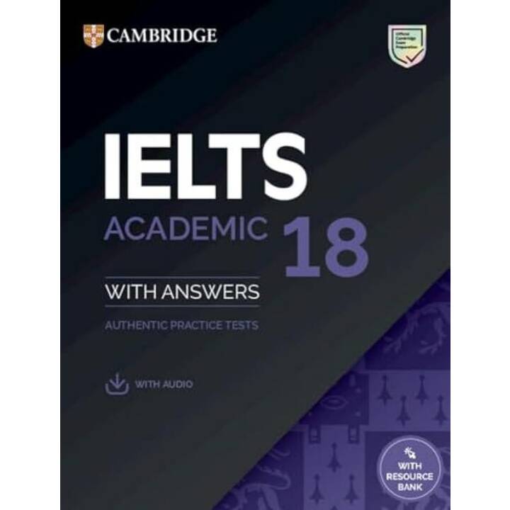 IELTS 18 Academic Student's Book with Answers with Audio with Resource Bank