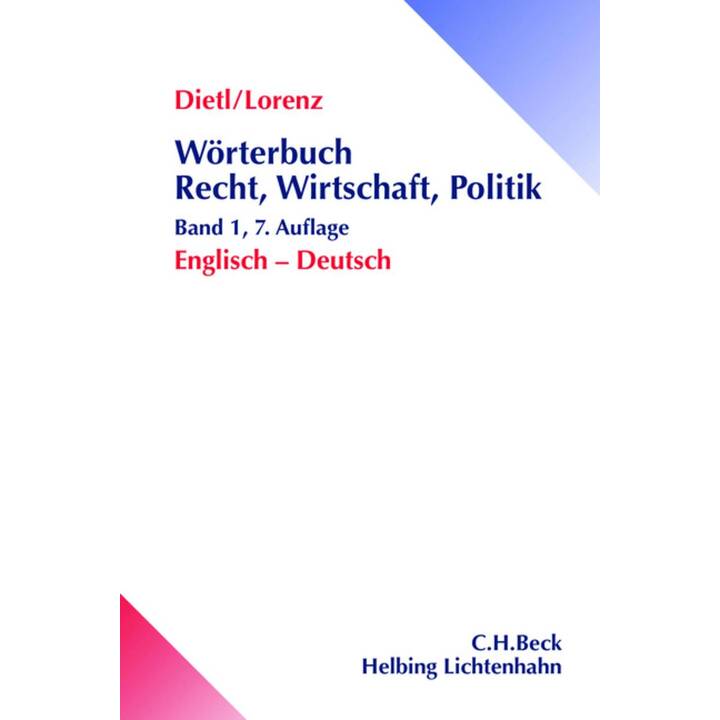 Wörterbuch Recht, Wirtschaft, Politik 01