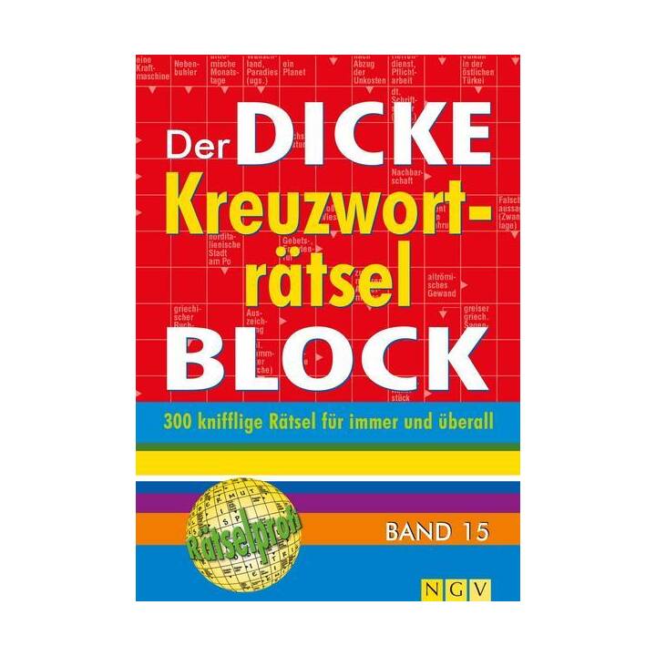 Der dicke Kreuzworträtsel-Block Band 15