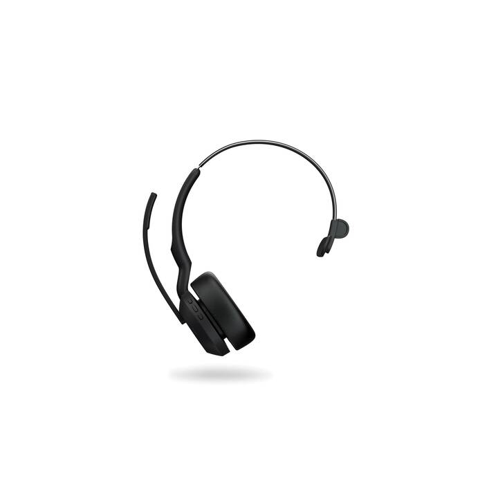 JABRA Office Headset Evolve2 55 Mono UC (On-Ear, Kabellos, Schwarz)
