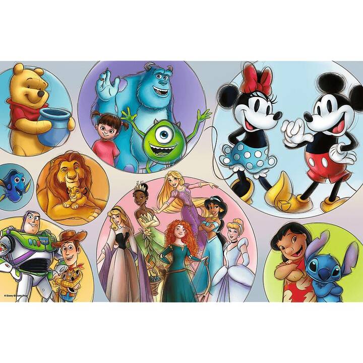 TREFL Disney Film et bande dessinée (160 x)
