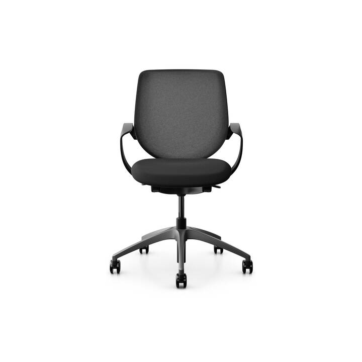 GIROFLEX 313 Fauteuil de bureau piovant (Noir)