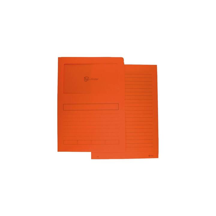 GÖSSLER Archivio a soffietto (Arancione, A4, 100 pezzo)