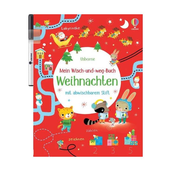 Mein Wisch-und-weg-Buch: Weihnachten