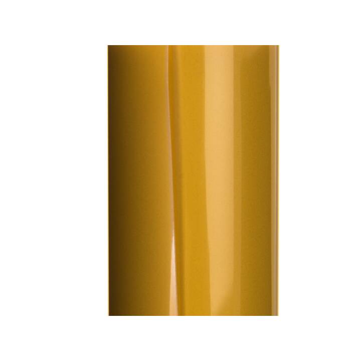 HAPPYFABRIC Bügelfolie (25 cm x 100 cm, Gelb)