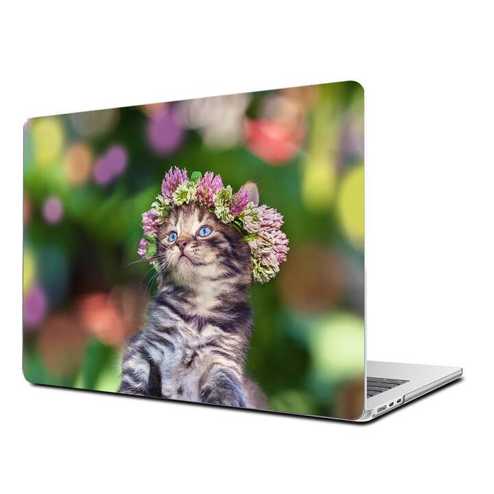 EG Coque rigide (Macbook Air 15" M2 2023, Chats, Multicolore)