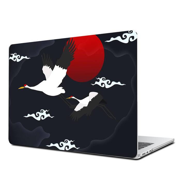 EG Coque rigide (Macbook Air 15" M2 2023, Oiseaux, Multicolore)