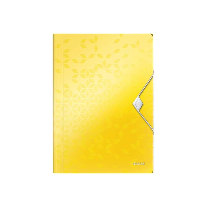LEITZ Einlagemappe Wow (Gelb, A4, 1 Stück)