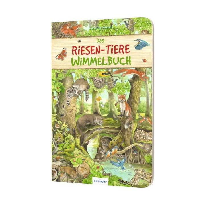 Riesen-Wimmelbuch: Das Riesen-Tiere-Wimmelbuch