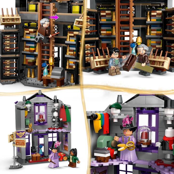 LEGO Harry Potter Olivander e Madama McClan: Abiti per tutte le occasioni (76439)