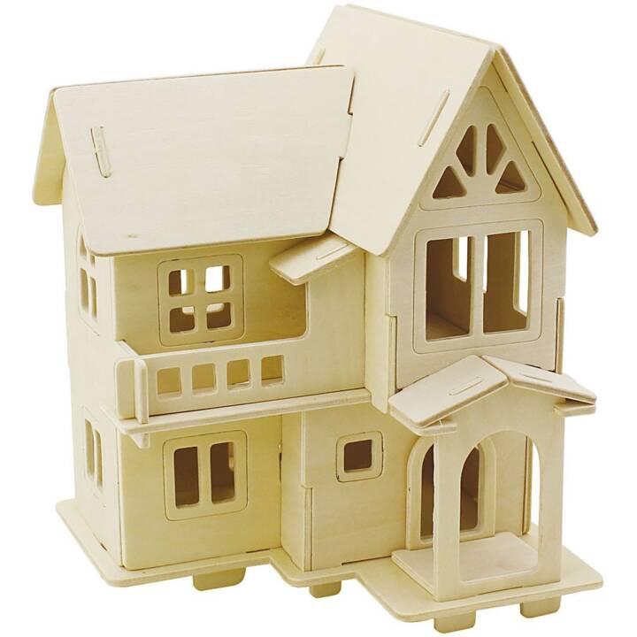 CREATIV COMPANY Casa in miniatura Deco (Marrone)