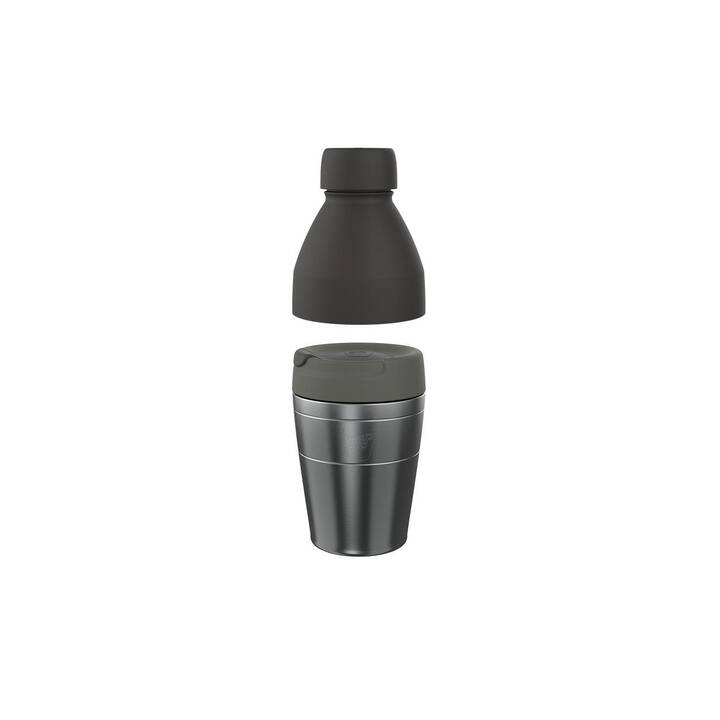 KEEPCUP Thermobecher Kit M (0.34 l, Grau, Schwarz)