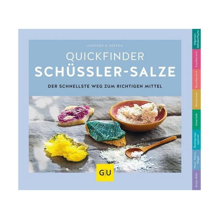 Schüssler-Salze, Quickfinder