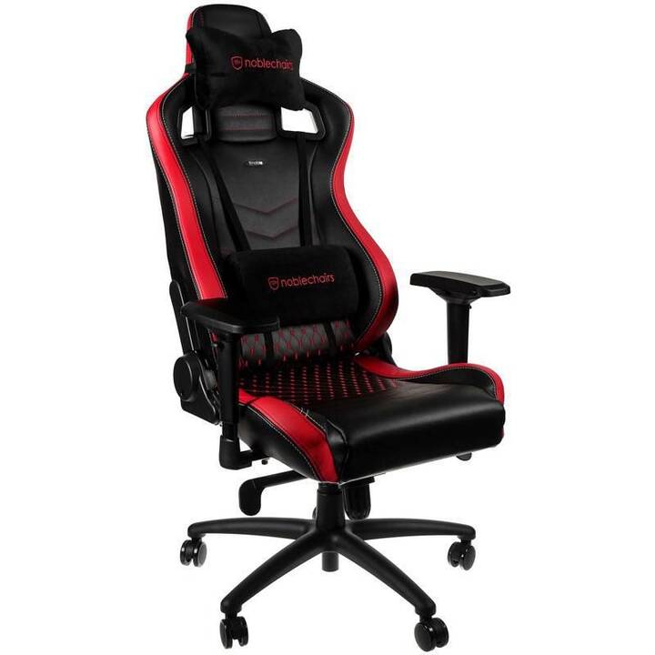 NOBLECHAIRS EPIC Mousesports Edition Gaming Stuhl (Schwarz, Rot