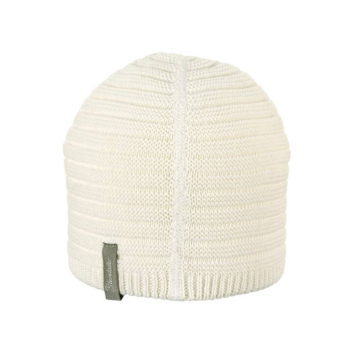 STERNTALER Bonnet de bébé Rippe (41, Blanc)