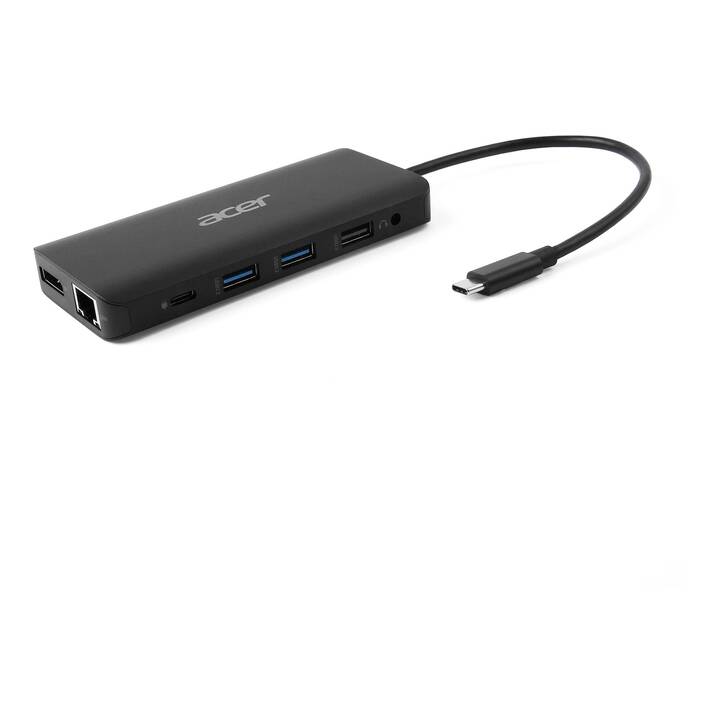 ACER Dockingstation 12-in-1 (DisplayPort, 2 x HDMI, 2 x USB 3.0 Typ-A, 2 x USB 2.0 Typ-A, USB Typ-C)