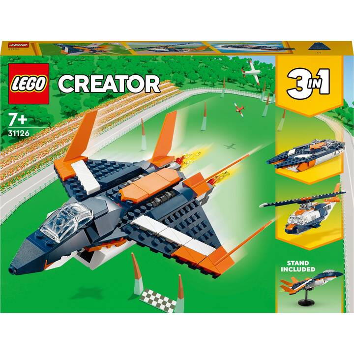 LEGO Creator 3-in-1 Jet supersonico (31126)