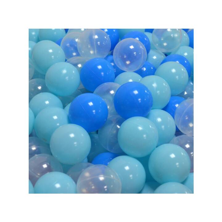 KNORRTOYS Balles (Turquoise, Bleu, Transparent)