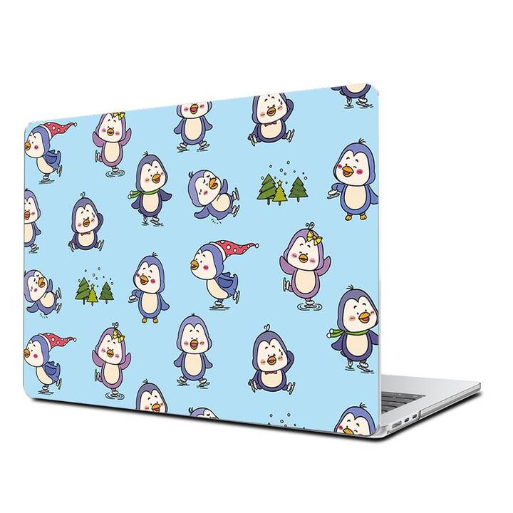 EG Coque rigide (MacBook Air 13" M3 2024, Art, Bleu)