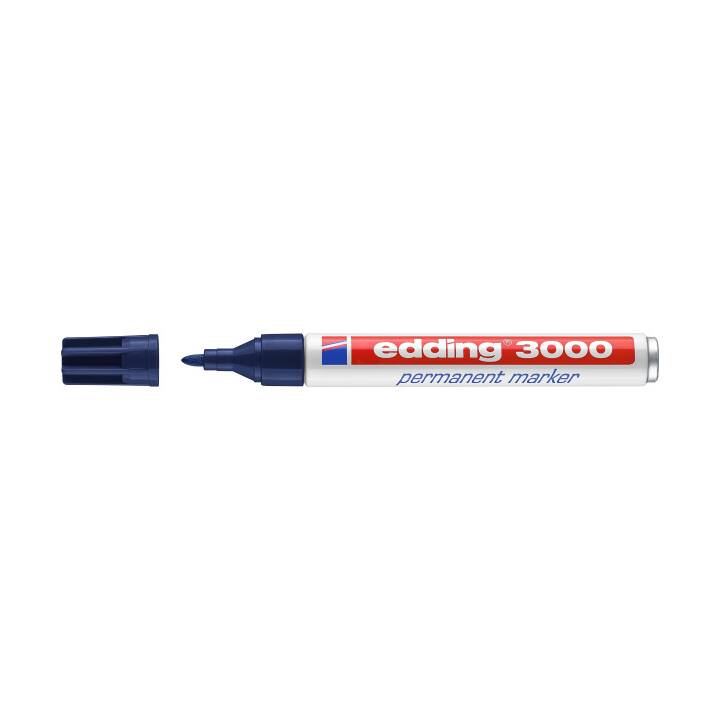 EDDING Permanent Marker (Blau, 1 Stück)