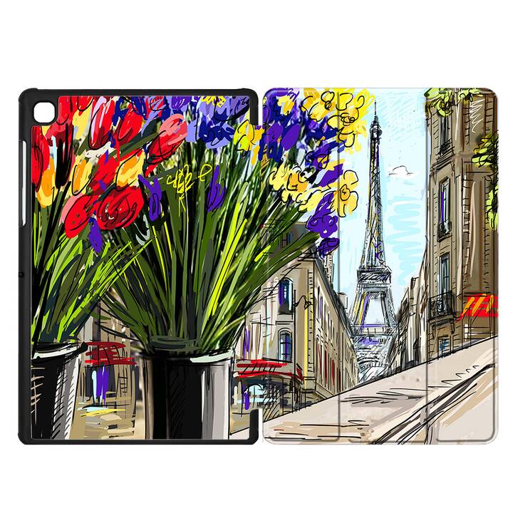 EG cover per Samsung Galaxy Tab A7 Lite 8.7" (2021) - blu - pittura parigi