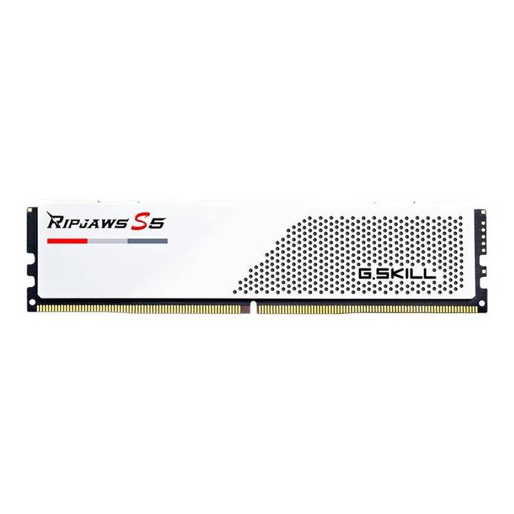 G.SKILL Ripjaws S5 / F5-6000J3040F16GX2-RS5W  (2 x 16 GB, DDR5 6000 MHz, DIMM 288-Pin)