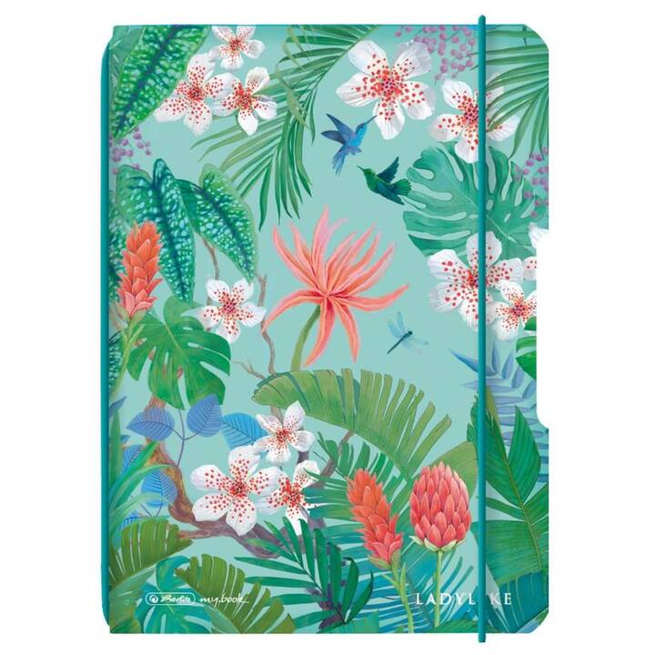 HERLITZ Carnets Ladylike Jungle (A6, Pointé)