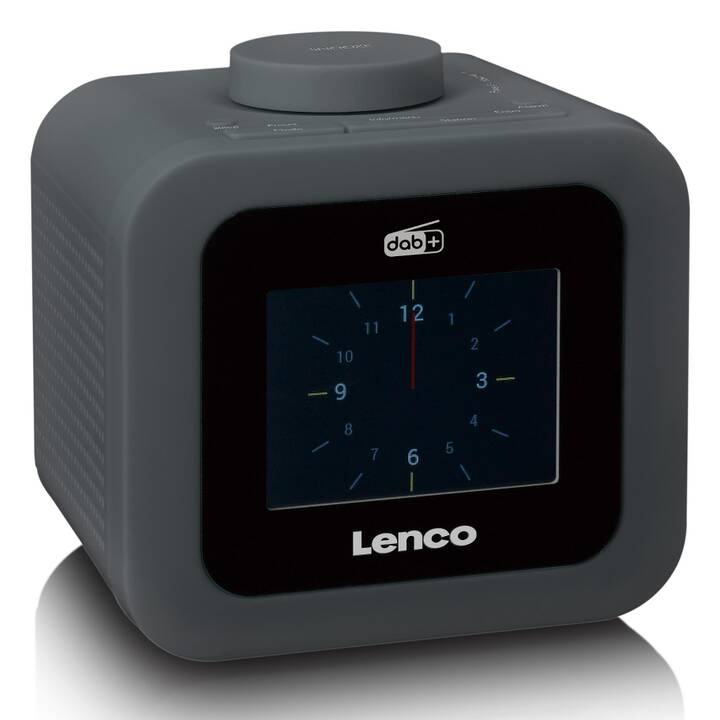 LENCO CR-620 GR Radio-réveil (Gris)