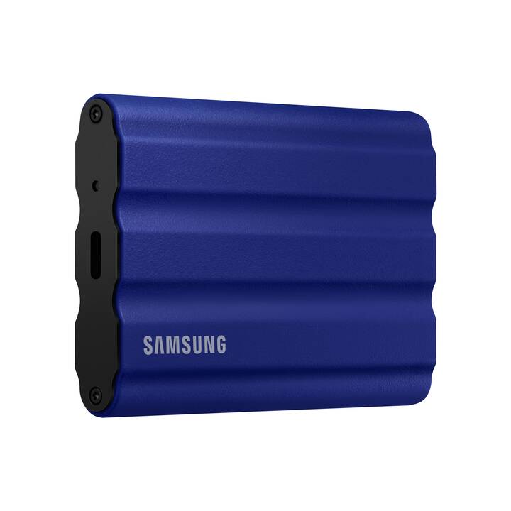SAMSUNG T7 Shield (USB Typ-C, 2000 GB, Blau)
