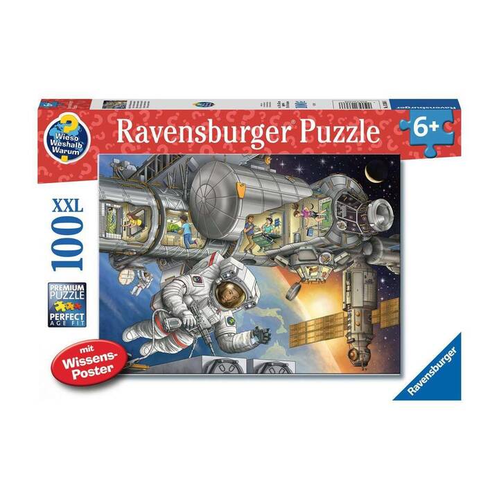 RAVENSBURGER Weltall Puzzle (100 Stück)