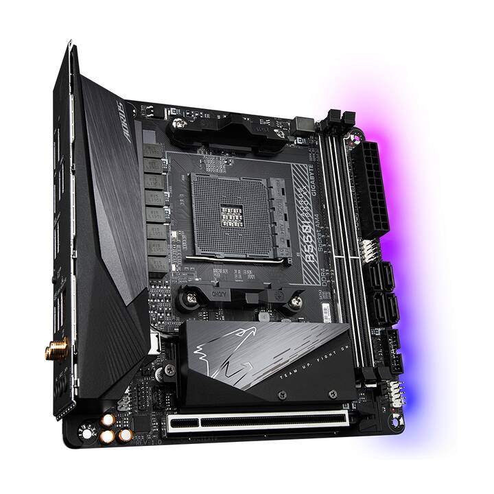 GIGABYTE TECHNOLOGY B550I Aorus Pro (AM4, AMD B550, Thin Mini ITX)