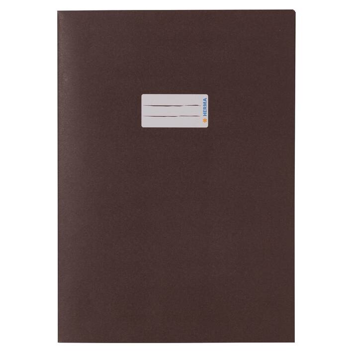 HERMA Protège-cahier (Brun foncé, A4, 1 pièce)